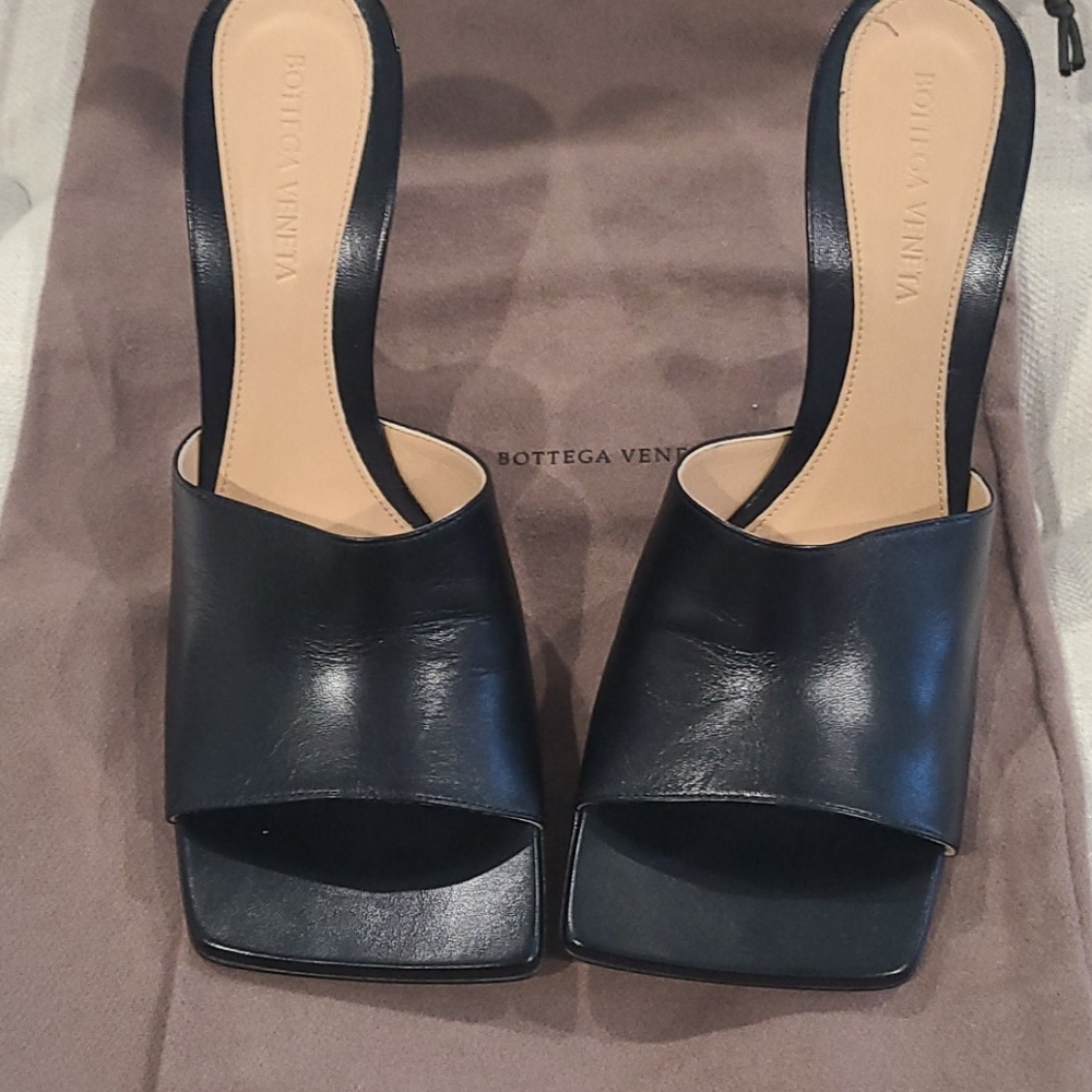 Bottega Veneta Stretch Leather Mulues